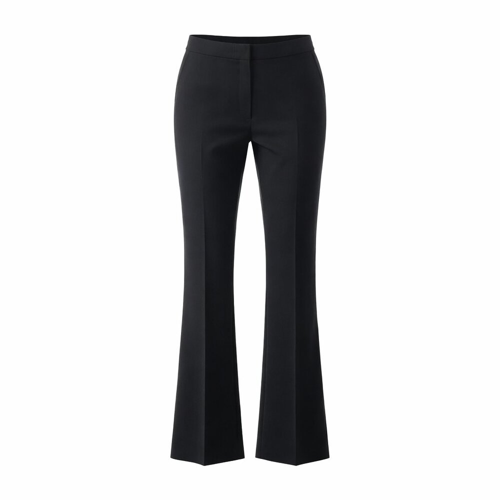 NEW Bitten Sarah Jessica Parker Mercer Trousers Size 16 Black Fitted Flare NWT